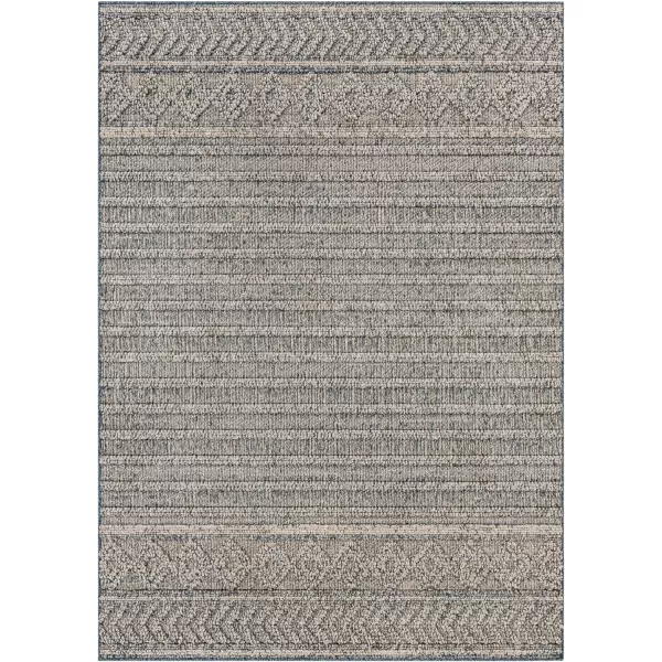 Artistic Weavers Sarasota Bohemian Outdoor Area Rug53 x 7BlackDenimTaupe 2 x 39