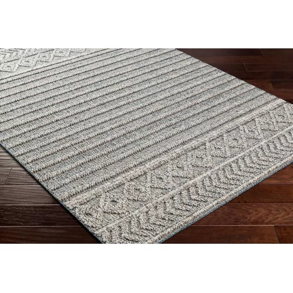 Artistic Weavers Sarasota Bohemian Outdoor Area Rug53 x 7BlackDenimTaupe 2 x 39