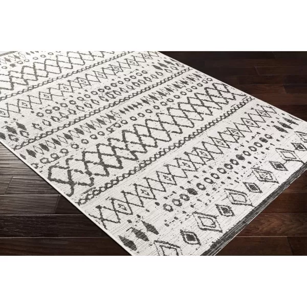 Artistic Weavers Sasha Bohemian Outdoor Area Rug 53 x 77 BlackBlack 2 x 211