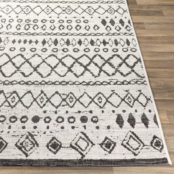 Artistic Weavers Sasha Bohemian Outdoor Area Rug 53 x 77 BlackBlack 2 x 211