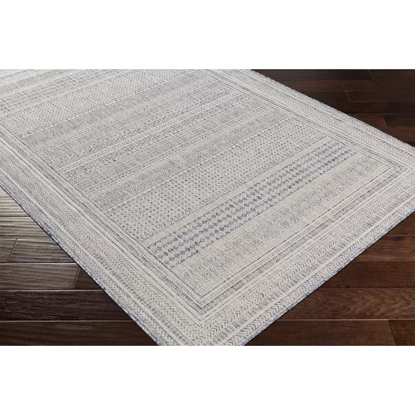 Artistic Weavers Sawyer Boho Diamond Outdoor Area Rug 53 x 7 TaupeBlueArtistic Weavers Sawyer Boho Diamond Outdoor Area Rug 53 x 7 TaupeBlue