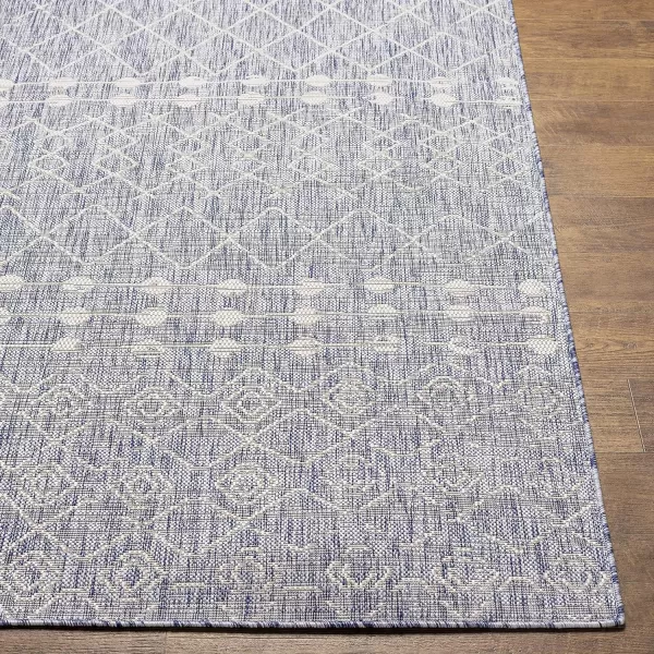 Artistic Weavers Sawyer Boho Moroccan Outdoor Area Rug 53 x 7 BlueArtistic Weavers Sawyer Boho Moroccan Outdoor Area Rug 53 x 7 Blue