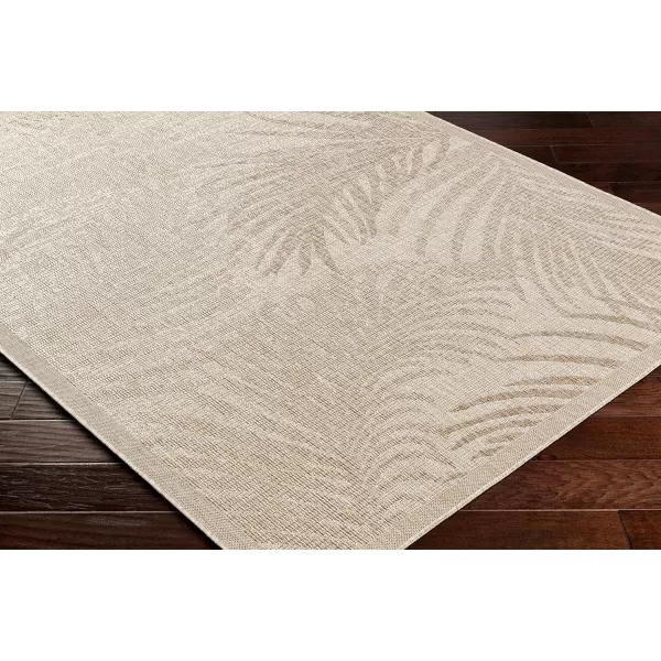 Artistic Weavers Sawyer Coastal Palm Outdoor Area Rug 53 x 7 TaupeKhaki53 x 7 Khaki