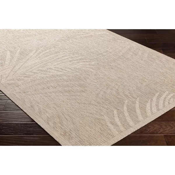 Artistic Weavers Sawyer Coastal Palm Outdoor Area Rug 53 x 7 TaupeKhaki53 x 7 TaupeKhaki