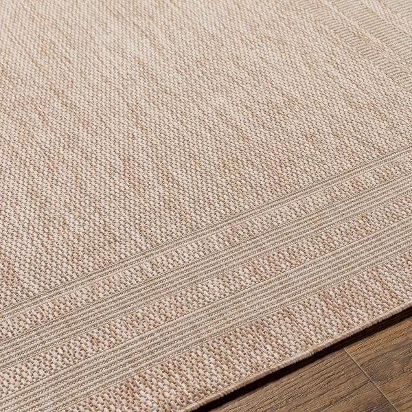 Artistic Weavers Sawyer Cottage Border Outdoor Area Rug 53 x 7 KhakiArtistic Weavers Sawyer Cottage Border Outdoor Area Rug 53 x 7 Khaki