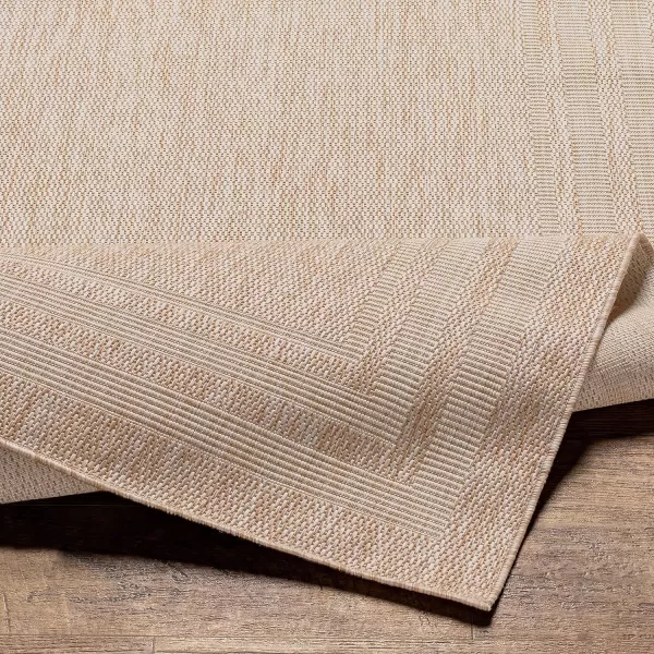 Artistic Weavers Sawyer Cottage Border Outdoor Area Rug 53 x 7 KhakiArtistic Weavers Sawyer Cottage Border Outdoor Area Rug 53 x 7 Khaki