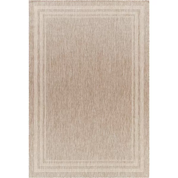 Artistic Weavers Sawyer Cottage Border Outdoor Area Rug 53 x 7 KhakiArtistic Weavers Sawyer Cottage Border Outdoor Area Rug 53 x 7 Khaki