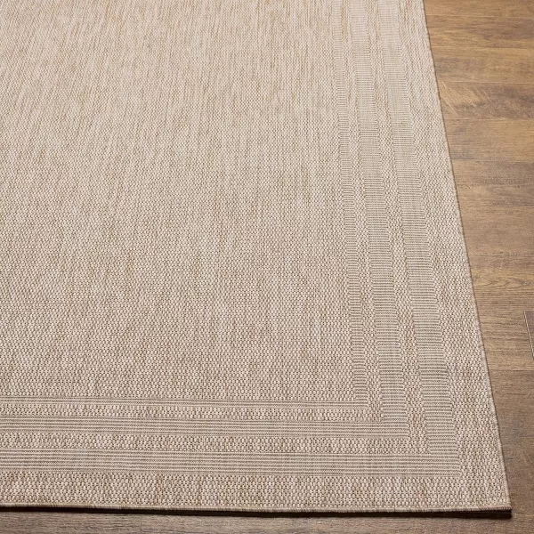 Artistic Weavers Sawyer Cottage Border Outdoor Area Rug 53 x 7 KhakiArtistic Weavers Sawyer Cottage Border Outdoor Area Rug 53 x 7 Khaki