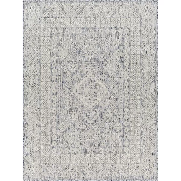 Artistic Weavers Sawyer Global Boho Medallion Outdoor Area Rug 53 x 7 Khaki67 x 9 Blue