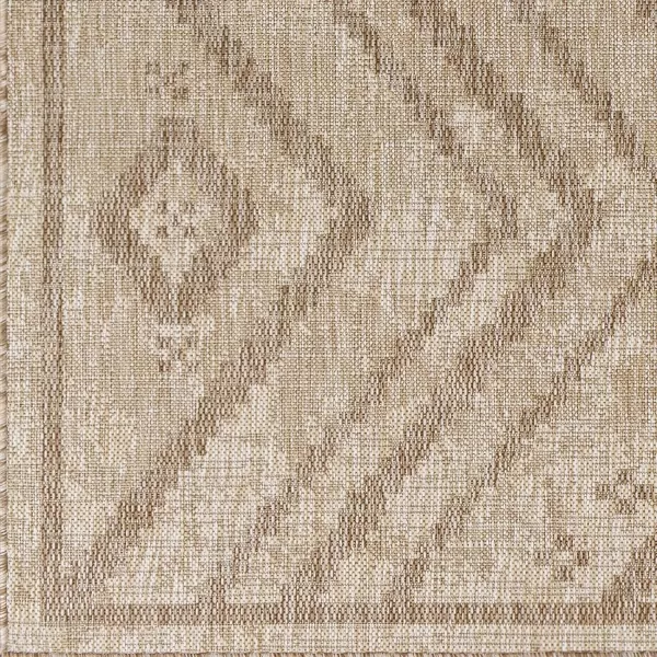 Artistic Weavers Sawyer Global Diamond Chevron Outdoor Area Rug 53 x 7 TaupeKhakiArtistic Weavers Sawyer Global Diamond Chevron Outdoor Area Rug 53 x 7 TaupeKhaki