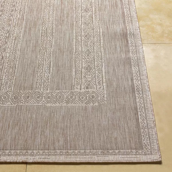 Artistic Weavers Sawyer Global Geometric Stripe Outdoor Area Rug 53 x 7 TaupeArtistic Weavers Sawyer Global Geometric Stripe Outdoor Area Rug 53 x 7 Taupe