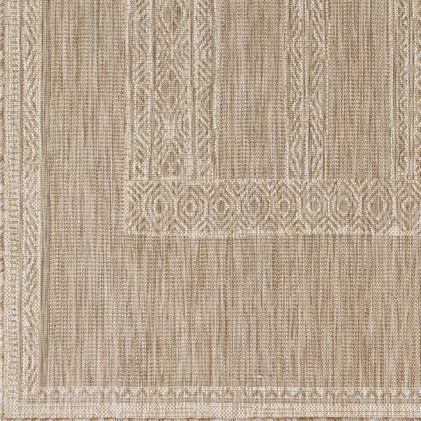 Artistic Weavers Sawyer Global Geometric Stripe Outdoor Area Rug 53 x 7 TaupeArtistic Weavers Sawyer Global Geometric Stripe Outdoor Area Rug 53 x 7 Taupe