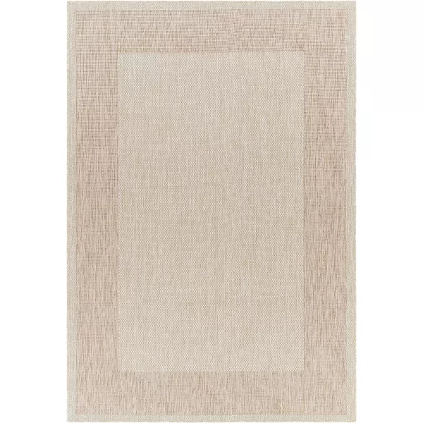 Artistic Weavers Sawyer Outdoor Border Modern Area Rug 53 x 7 TaupeKhakiArtistic Weavers Sawyer Outdoor Border Modern Area Rug 53 x 7 TaupeKhaki