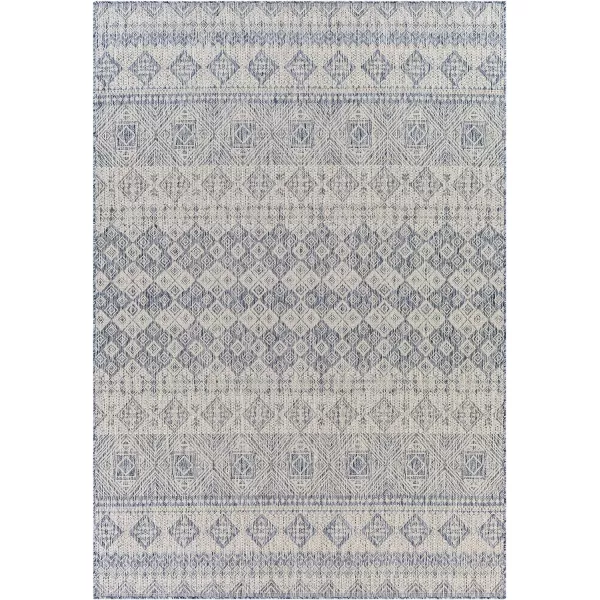 Artistic Weavers Sawyer Tribal Diamond Outdoor Area Rug 53 x 7 NavyArtistic Weavers Sawyer Tribal Diamond Outdoor Area Rug 53 x 7 Navy