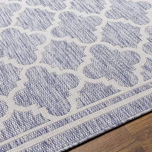 Artistic Weavers Sawyer Vintage Diamond Outdoor Rug 53 x 7 BlueArtistic Weavers Sawyer Vintage Diamond Outdoor Rug 53 x 7 Blue