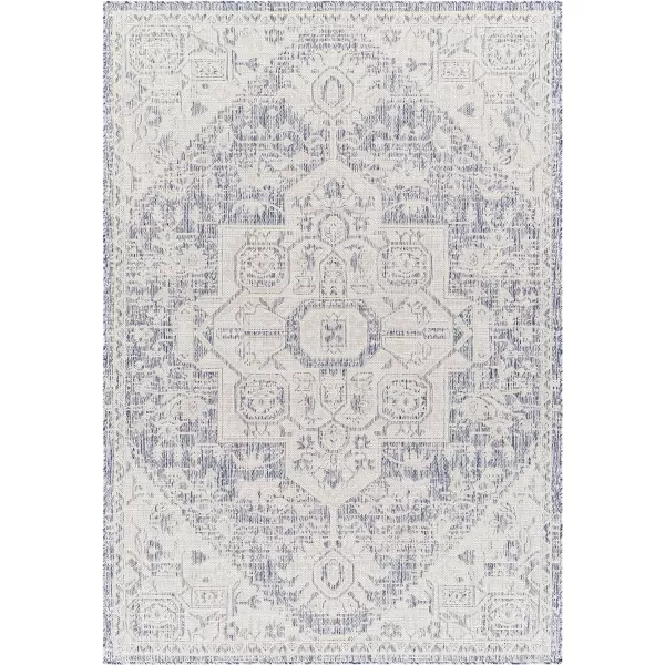 Artistic Weavers Sawyer Vintage Medallion Outdoor Area Rug 53 x 7 BlueArtistic Weavers Sawyer Vintage Medallion Outdoor Area Rug 53 x 7 Blue