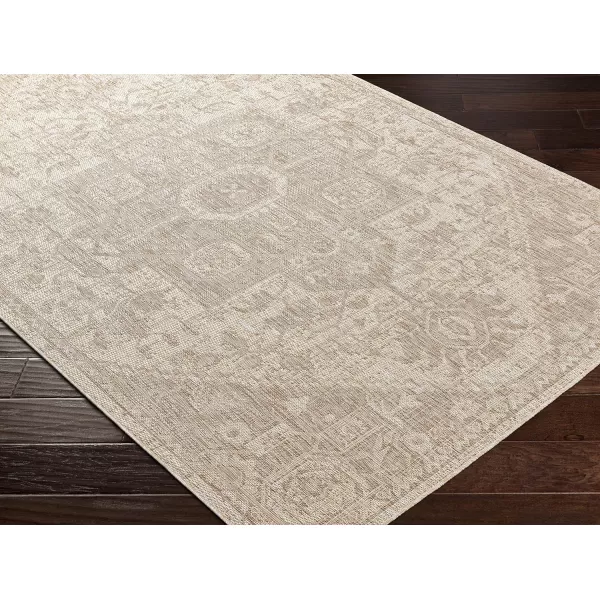 Artistic Weavers Sawyer Vintage Medallion Outdoor Area Rug 53 x 7 TanArtistic Weavers Sawyer Vintage Medallion Outdoor Area Rug 53 x 7 Tan