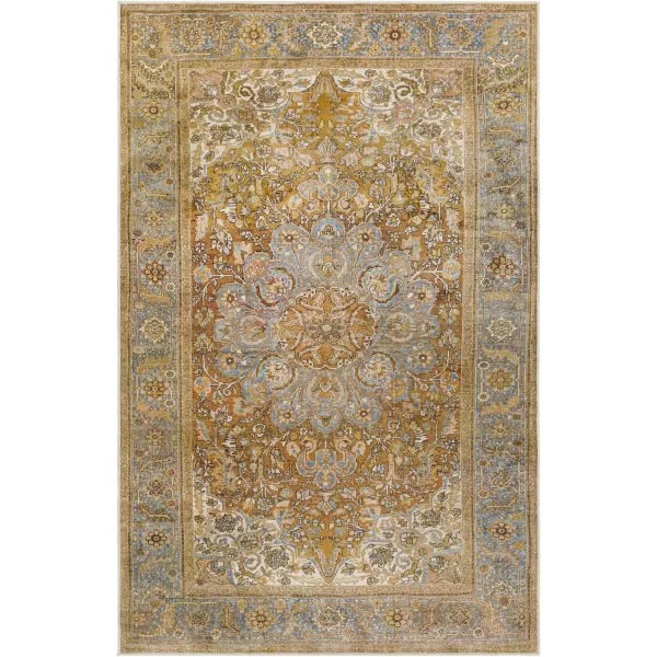 Artistic Weavers Seraphina Oriental Washable Area Rug 5 x 76 Brown36 x 56 Brown