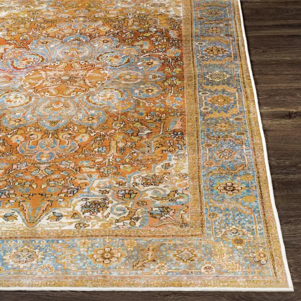 Artistic Weavers Seraphina Oriental Washable Area Rug 5 x 76 Brown76 x 96 Brown