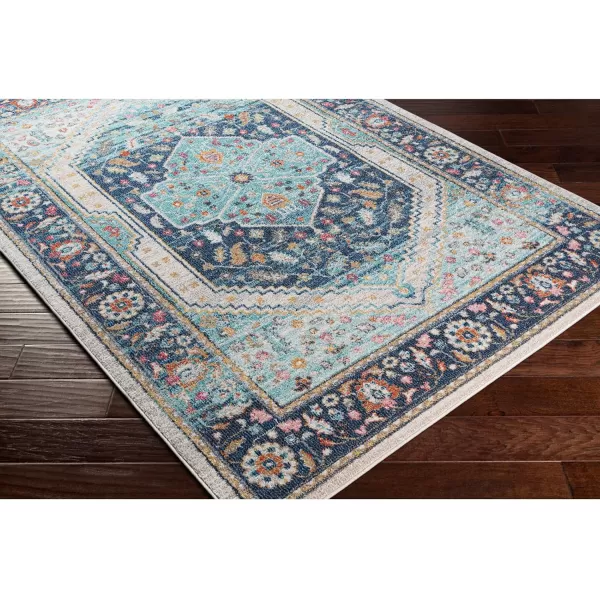 Artistic Weavers Serapi Vintage Oriental Area Rug53 x 73Blue2 x 211