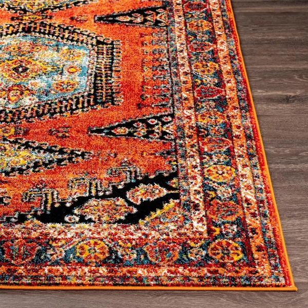 Artistic Weavers Serapi Vintage Oriental Area Rug53 x 73Orange2 x 211