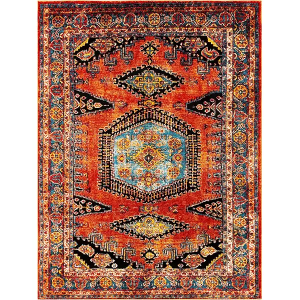 Artistic Weavers Serapi Vintage Oriental Area Rug53 x 73Orange710 x 106