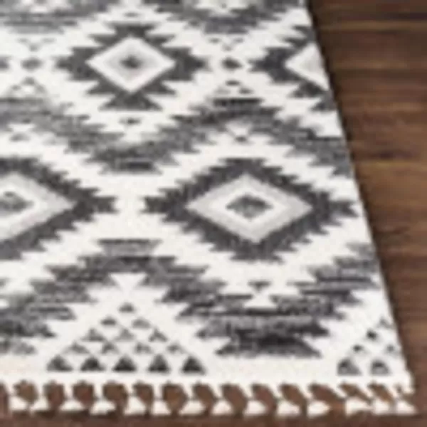 Artistic Weavers Serge Geometric Transitional Area Rug 2 x 3 BlackCream2 x 3