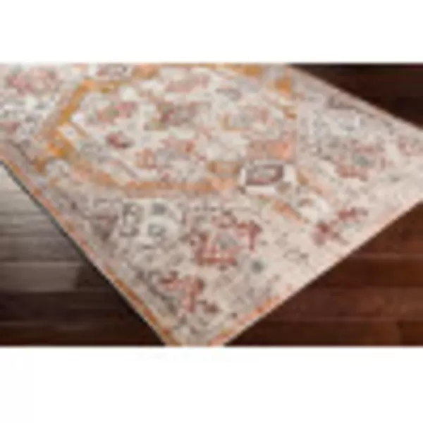 Artistic Weavers Shami AquaBurnt Orange Area Rug 710 x 1037 ft 10 in x 10 ft 3 in Mustard