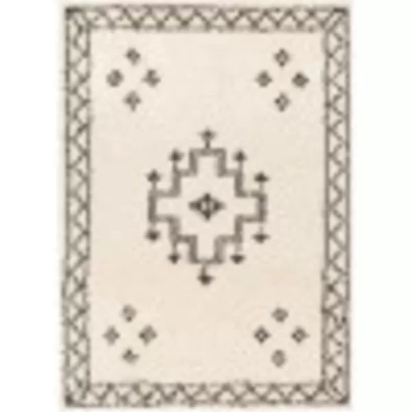 Artistic Weavers Shar Bohemian Global Area Rug 27 x 73 CharcoalCream27 x 73