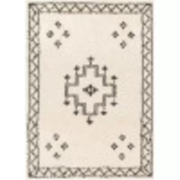 Artistic Weavers Shar Bohemian Global Area Rug 27 x 73 CharcoalCream710 x 10