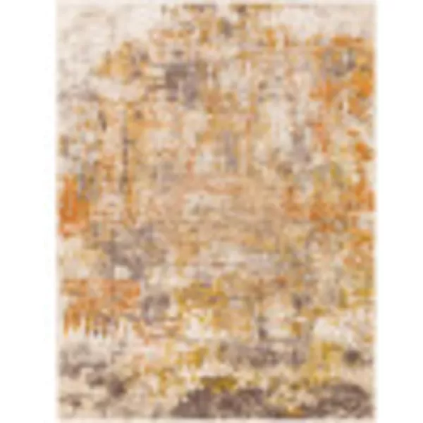 Artistic Weavers Shweta Abstract Shag Area Rug 52 x 7 Medium BrownRust52 x 7 Medium Brown Rust