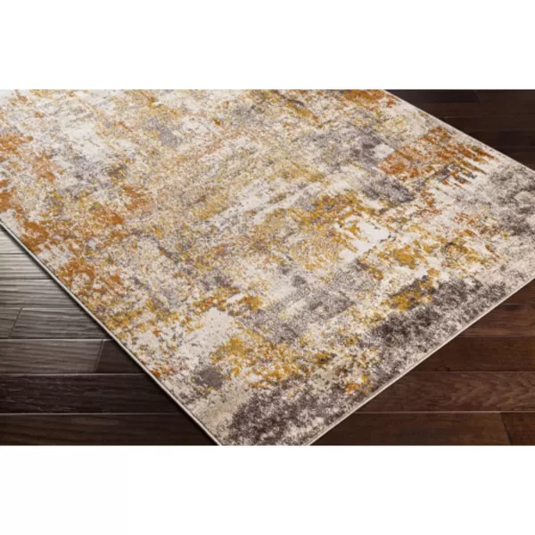 Artistic Weavers Shweta Abstract Shag Area Rug 52 x 7 Medium BrownRust67 x 9 Medium Brown Rust