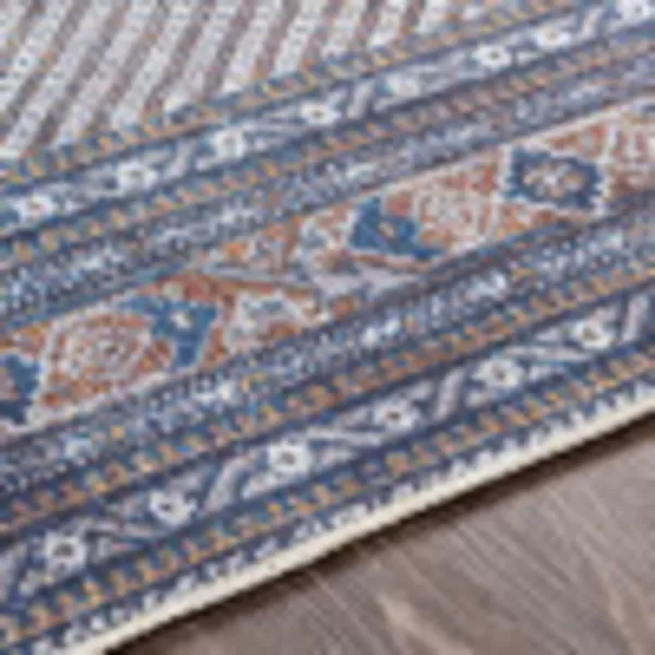 Artistic Weavers Silvia Vintage Oriental Area Rug 53 x 73 NavyCamelArtistic Weavers Silvia Vintage Oriental Area Rug 53 x 73 NavyCamel