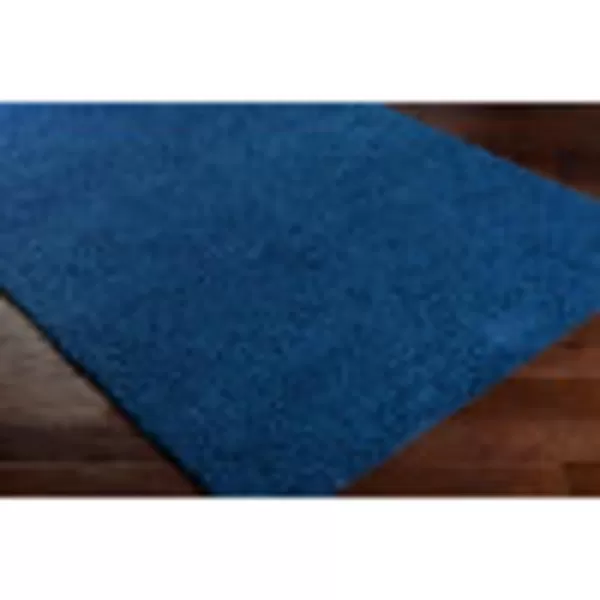 Artistic Weavers Solid Plush Blissful Shag Area Rug 710 x 10 Cream43 x 57 Dark Blue