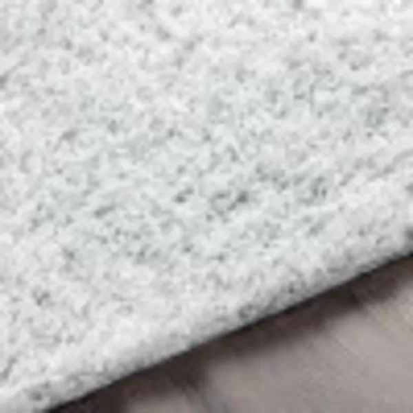 Artistic Weavers Solid Plush Blissful Shag Area Rug 710 x 10 Cream43 x 57 Light Gray