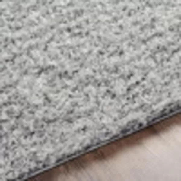 Artistic Weavers Solid Plush Blissful Shag Area Rug 710 x 10 Cream43 x 57 Medium Gray