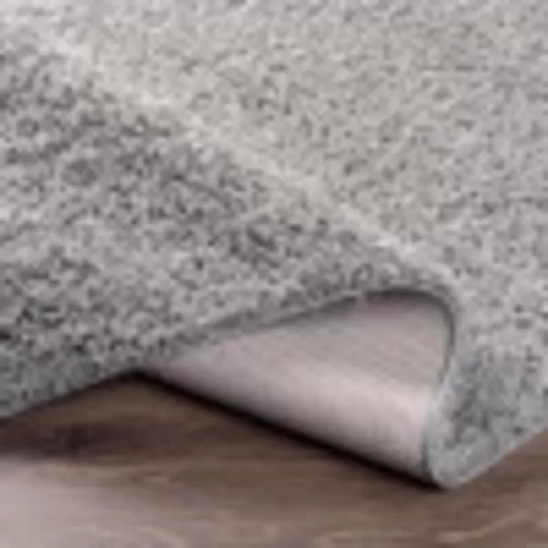 Artistic Weavers Solid Plush Blissful Shag Area Rug 710 x 10 Cream43 x 57 Medium Gray