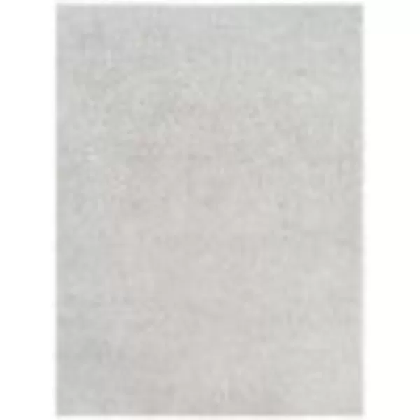 Artistic Weavers Solid Plush Blissful Shag Area Rug 710 x 10 Cream53 x 7 Light Gray