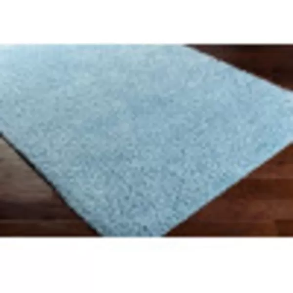 Artistic Weavers Solid Plush Blissful Shag Area Rug 710 x 10 Cream53 x 7 Pale Blue