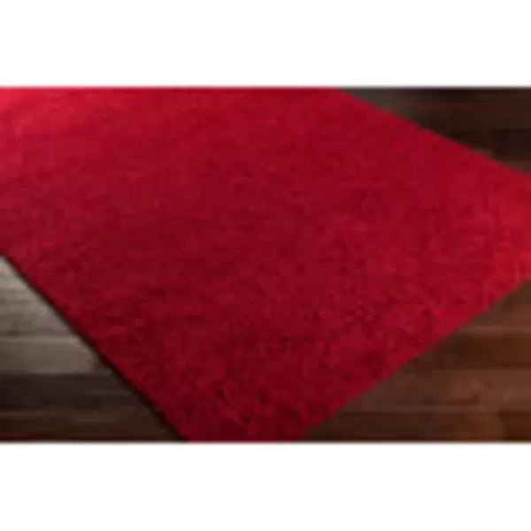 Artistic Weavers Solid Plush Blissful Shag Area Rug 710 x 10 Cream53 x 7 Red