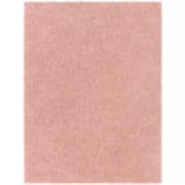 Artistic Weavers Solid Plush Blissful Shag Area Rug 710 x 10 Cream67 x 9 Pale Pink