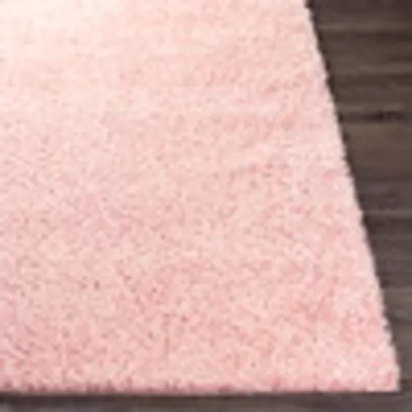 Artistic Weavers Solid Plush Blissful Shag Area Rug 710 x 10 Cream67 x 9 Pale Pink