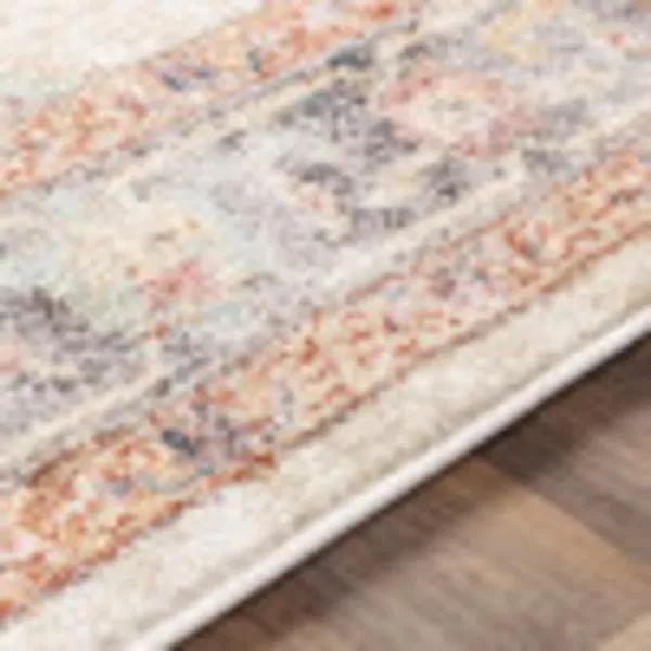 Artistic Weavers Solk Vintage Medallion Area Rug53 RoundKhaki27 x 73 Khaki