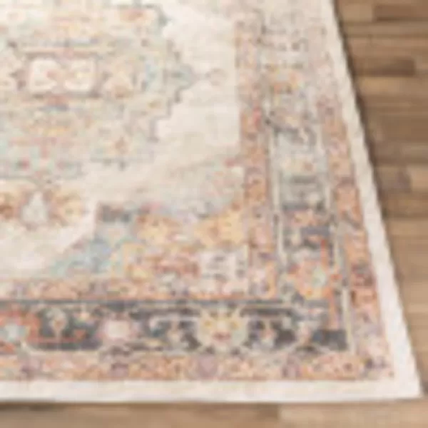 Artistic Weavers Solk Vintage Medallion Area Rug53 RoundKhaki27 x 73 Khaki