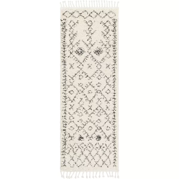 Artistic Weavers Spencer Area Rug 5 ft 3 in x 7 ft 3 in Charcoal2 ft 7 in x 7 ft 3 in Cream