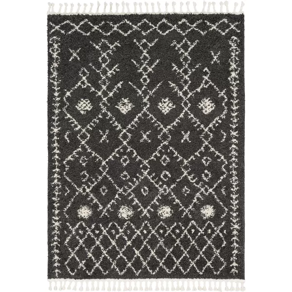 Artistic Weavers Spencer Area Rug 5 ft 3 in x 7 ft 3 in Charcoal2 ft x 2 ft 11 in Charcoal