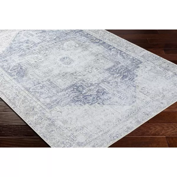 Artistic Weavers Suri Vintage Washable Area Rug 53 x 73 RustBlue810 x 12 Denim