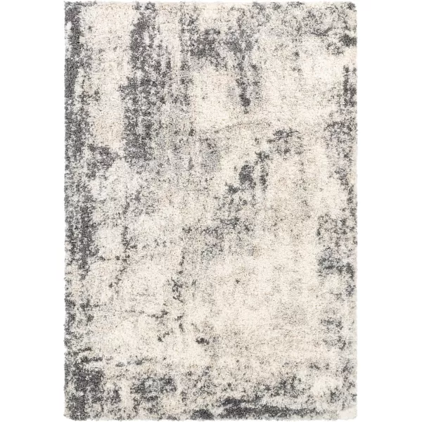 Artistic Weavers Teofilo Abstract Shag Area Rug 53 x 7 CharcoalArtistic Weavers Teofilo Abstract Shag Area Rug 53 x 7 Charcoal