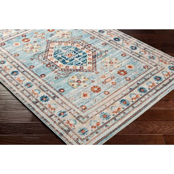 Artistic Weavers Tevazu Vintage Area Rug53 x 7Light Blue53 x 7 Light Blue