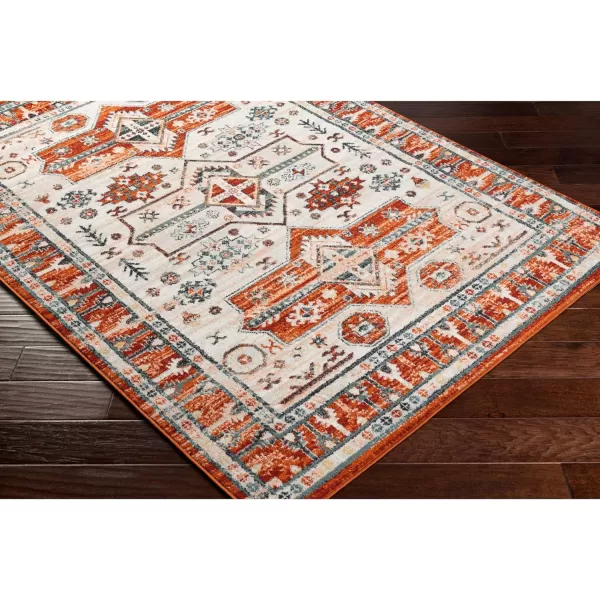 Artistic Weavers Tevazu Vintage Tribal Area Rug 53 x 7 Burnt OrangeBurnt Orange 67 x 9